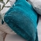 preview thumbnail 4 of 2, The Original Plush - Coma Inducer® Oversized Comforter Set - Deep Lagoon Blue