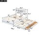 preview thumbnail 17 of 32, Full Platform Bed with Trundle, Drawers & USB Ports - Practical Design