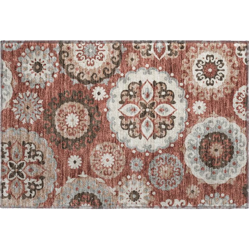 Premium Washable Super Soft Boho Suzani Mayfield Rug