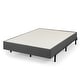 preview thumbnail 2 of 6, Priage by ZINUS Upholstered Metal and Wood Box Spring, 9 Inch Mattress Foundation