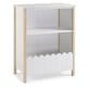 preview thumbnail 2 of 4, Kellom White Bookcase with Storage