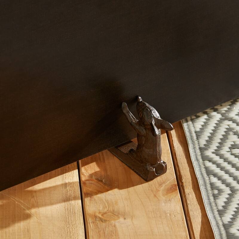 Bunny With Carrot Door Stopper