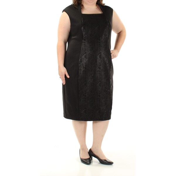 Below-The-Knee Length Black Cocktail Dresses