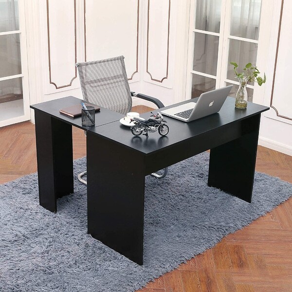 Mcombo L Shaped Desk Corner Desk Home Office Workstation 7191