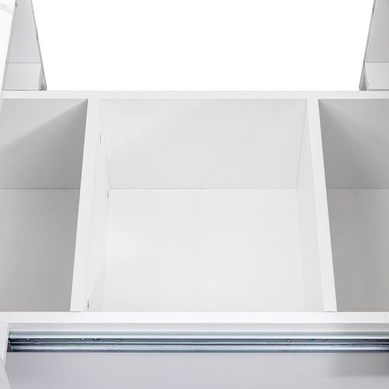 GDF Studio - Belle Modern Coffee Table with Sliding Tabletop and Hidden Storage Compartment