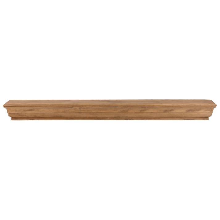 Dogberry Collections Shaker Wood Mantel - 60 - Aged Oak