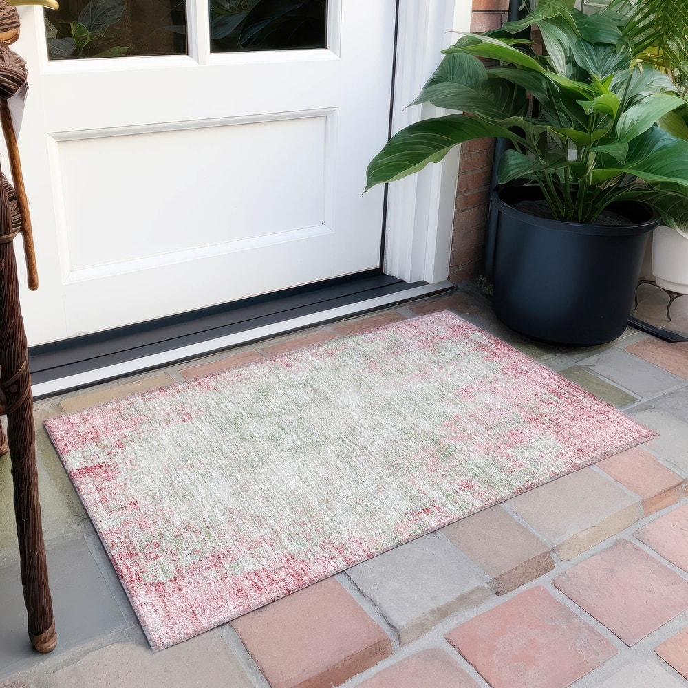 Machine Washable Indoor/ Outdoor Chantille Rug