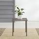 preview thumbnail 2 of 5, Cali Bay Outdoor Metal Side Table - 19.75"x19.75"x19.75"