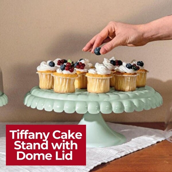 Guzzini Tiffany Cake Stand with Dome - Bed Bath & Beyond - 40841949