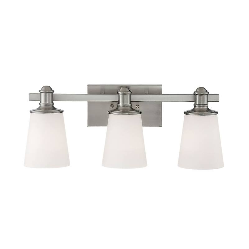 Millennium Lighting Cimmaron 3 Light Bathroom Vanity Light - Satin Nickel
