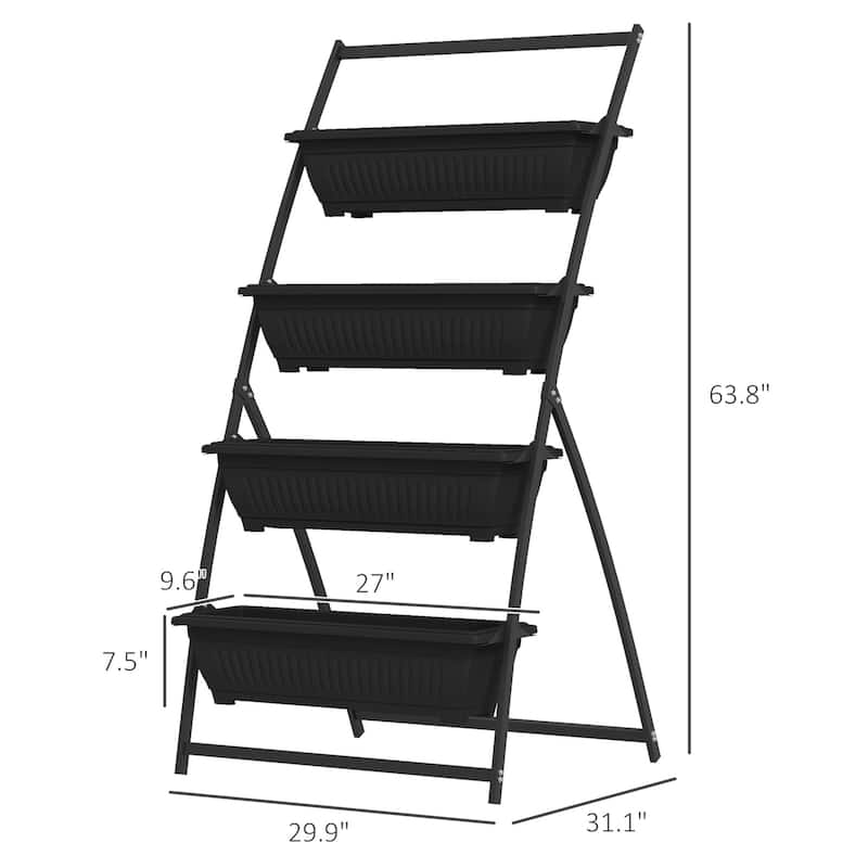 Outsunny Raised Garden Bed