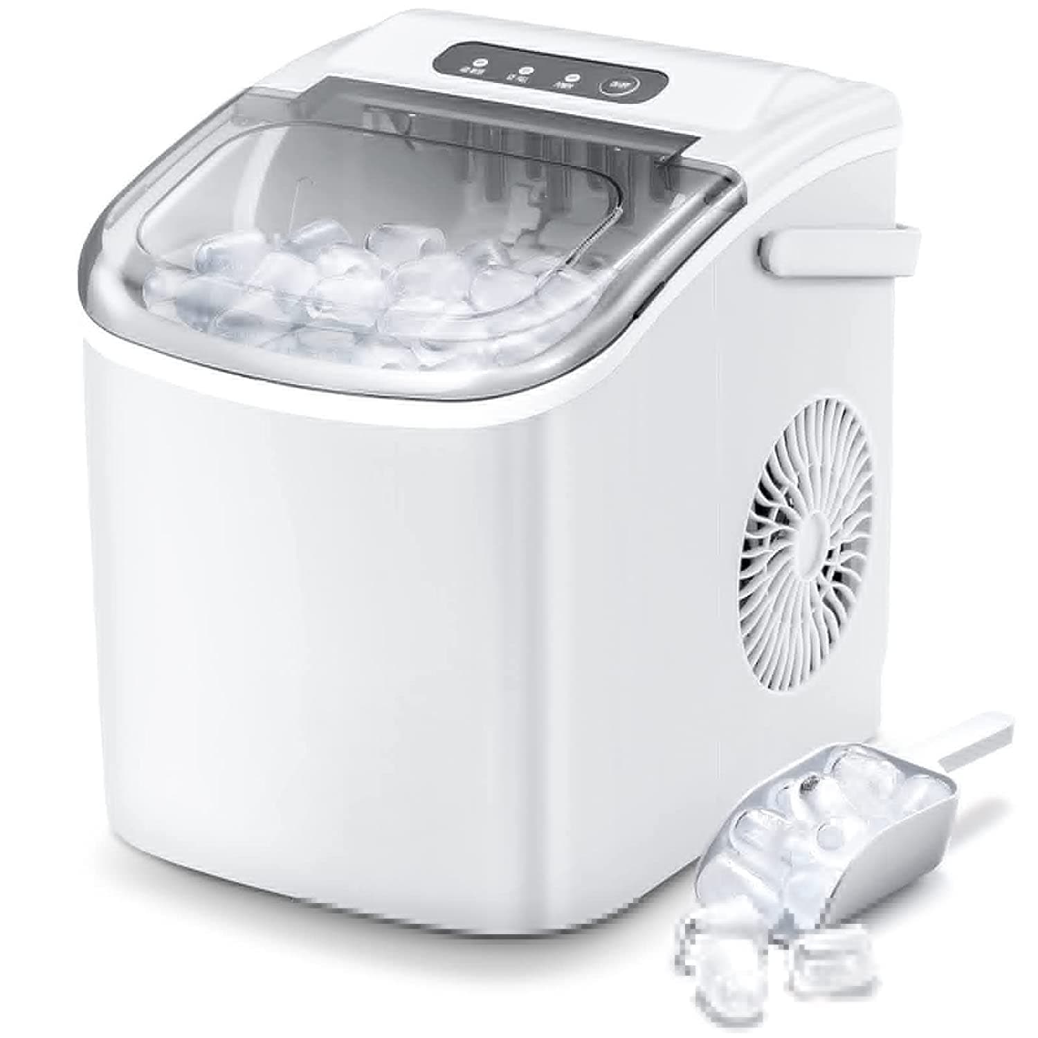 AGLUCKY Ice Makers Countertop,Protable Ice Maker Machine with