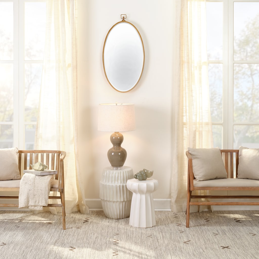 Alden Decor Ellie Iron Mirror