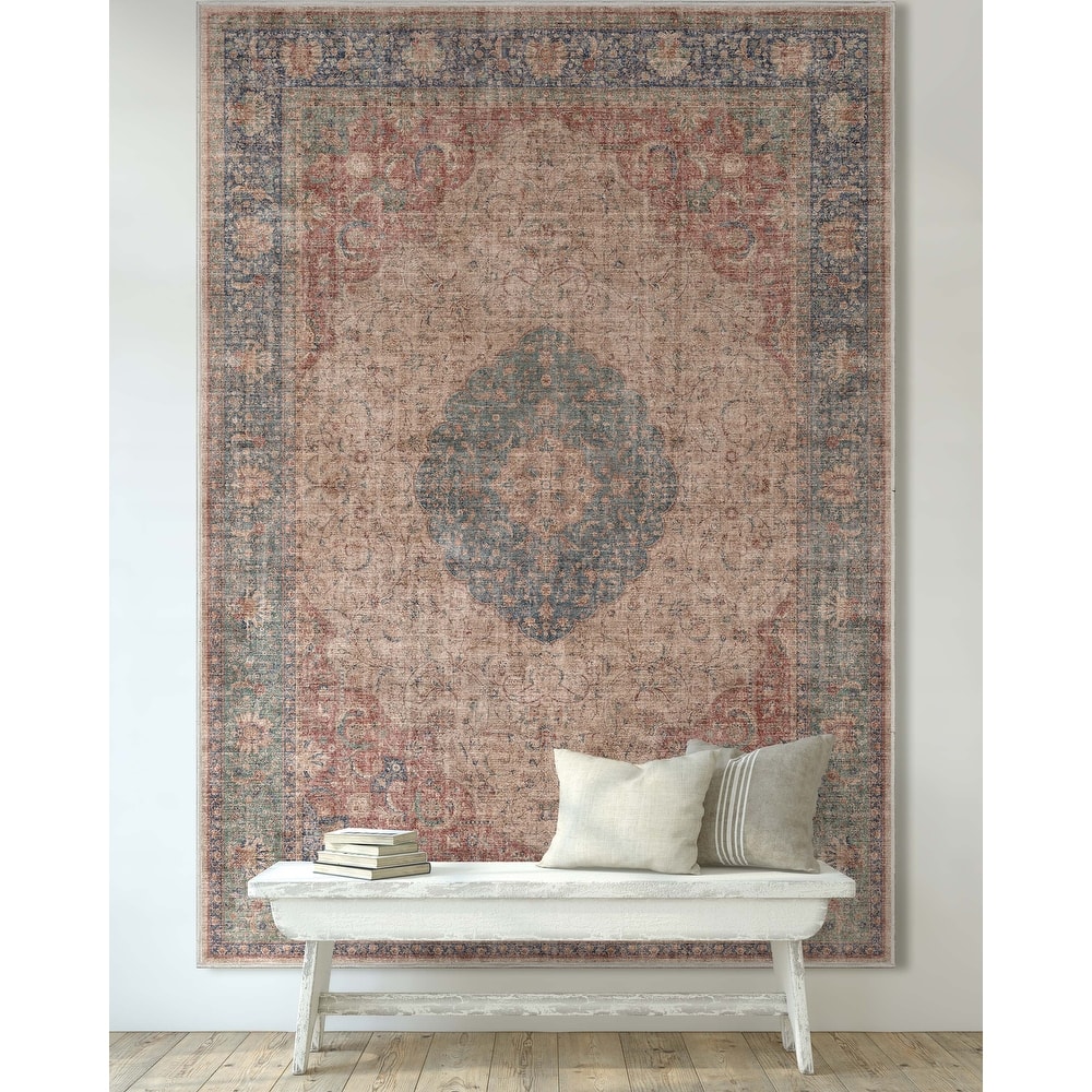 Well Woven Asha Odette Persian Oriental Vintage Area Rug
