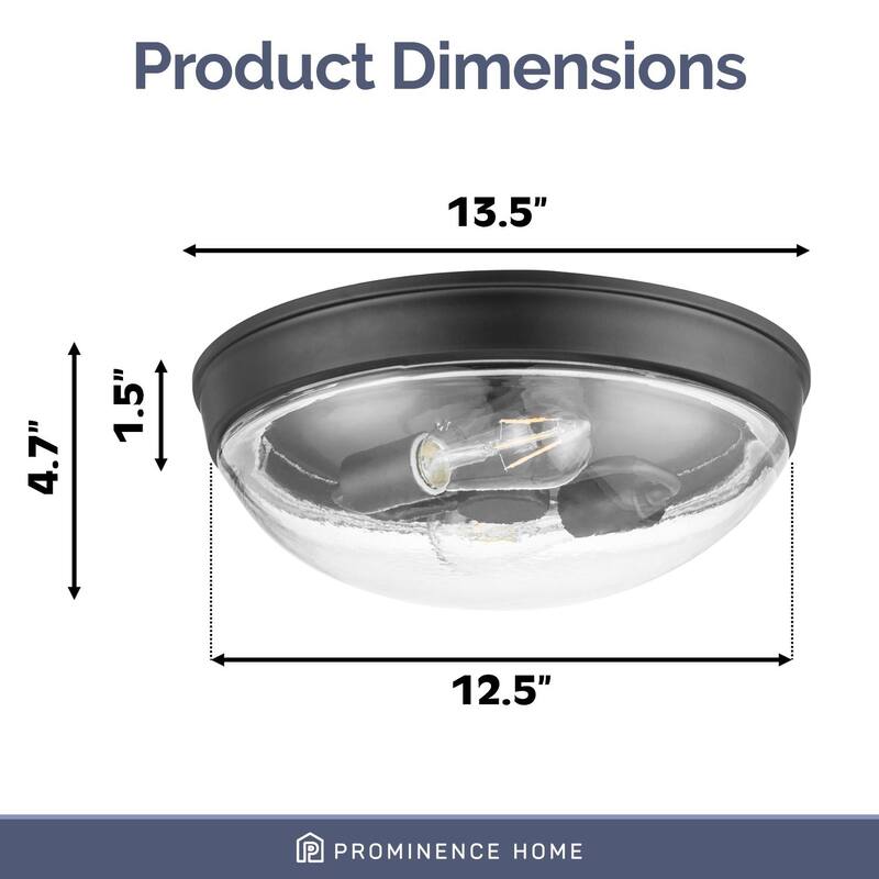 Prominence Home Madalyn, Flushmount Light Fixture