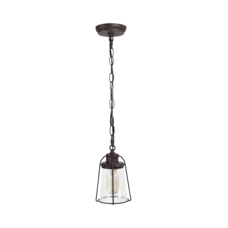 Farmhouse kitchen island light bronze hanging light glass, metal pendant light
