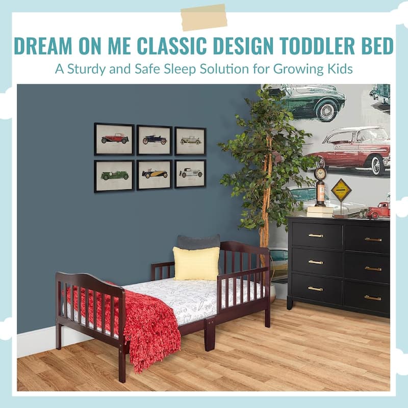 Dream On Me Classic Design Toddler Bed