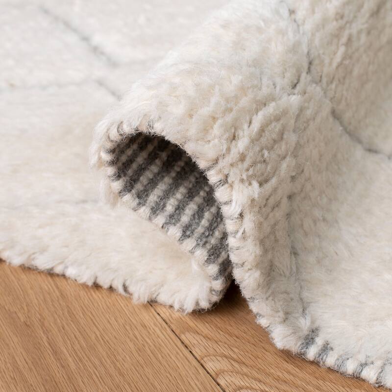 SAFAVIEH Handmade Casablanca Zamfira Boho Wool Rug - 5' x 8'