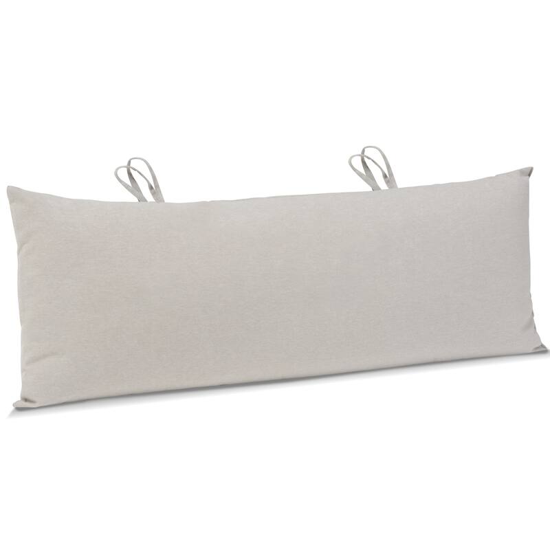 Hammock Pillow with ties, 40.1"×14.6", one count (Pack of 1) - 40.1" L × 14.6" W - Beige