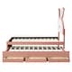preview thumbnail 9 of 16, Pink Fairytale Kids Bed Twin Platform Bed with LED & Trundle