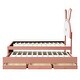 preview thumbnail 25 of 57, Rabbit-Shaped Velvet Platform Bed Frame with Trundle & LED Lights