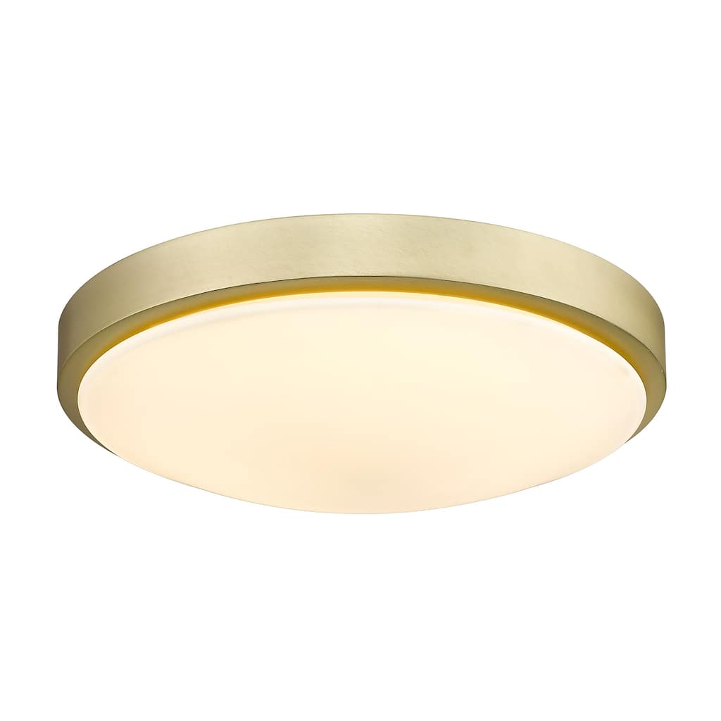 Gabi 13" Wide LED Flush Mount with Opal Glass