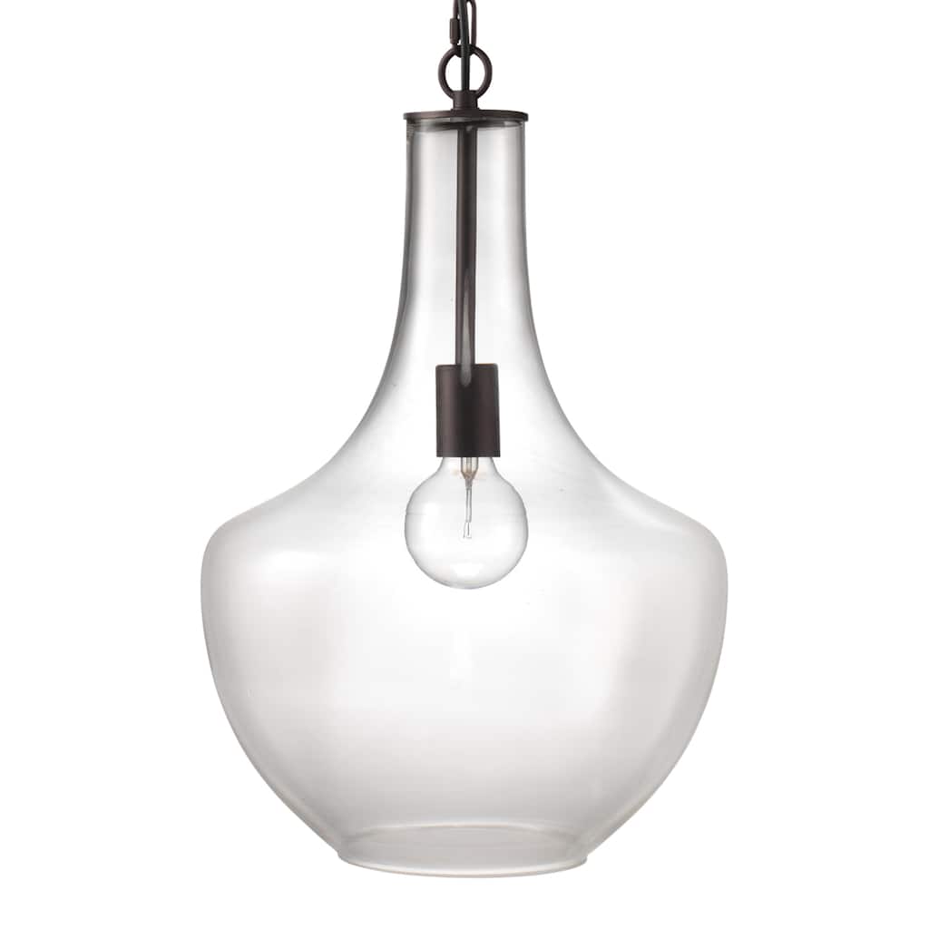 Alden Décor Darien Hand Blown Glass Pendant