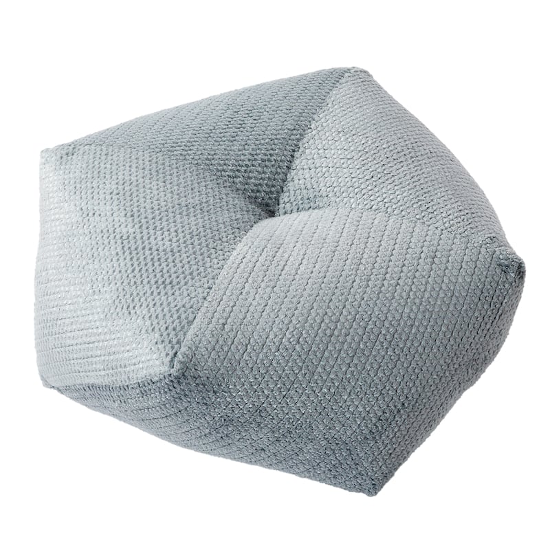 Sorra Home Velvet Shimmer Indoor Geometric Pillow (Single)