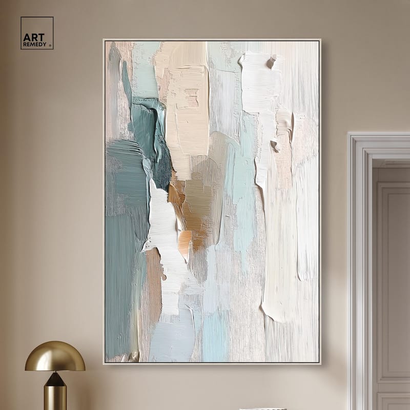 Impasto Intervals I Canvas by Art Remedy