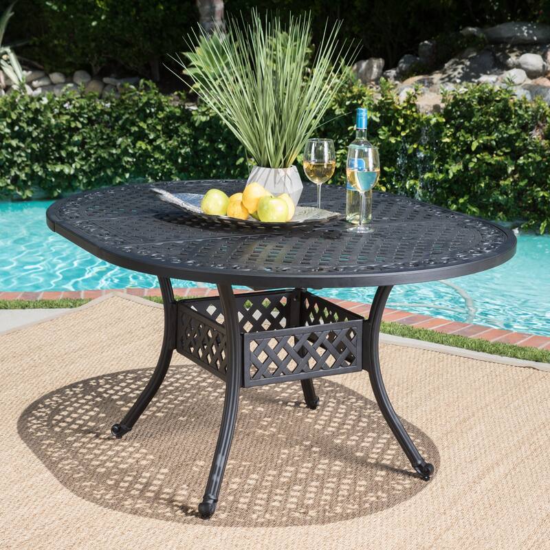 Outdoor Expandable Aluminum Dining table