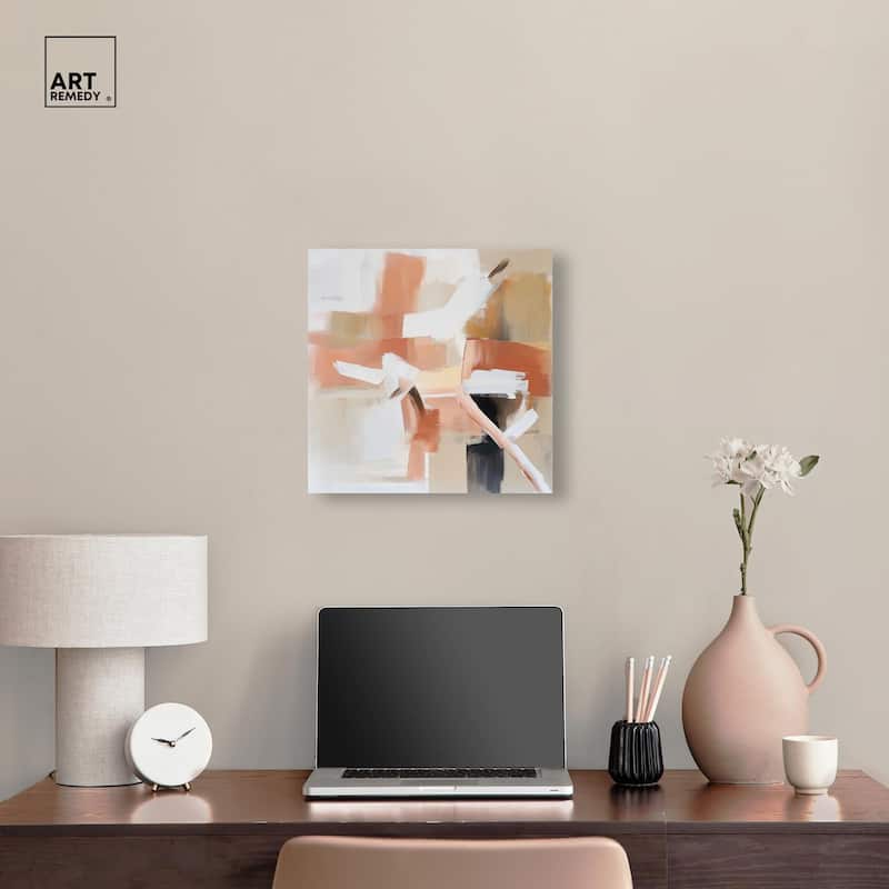 Rose and Rust II Canvas by Art Remedy, Gallery Wrapped