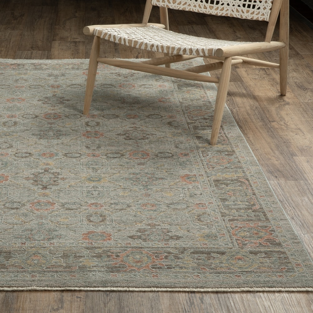 Kellan Vintage Floral Beige/ Multi Area Rug
