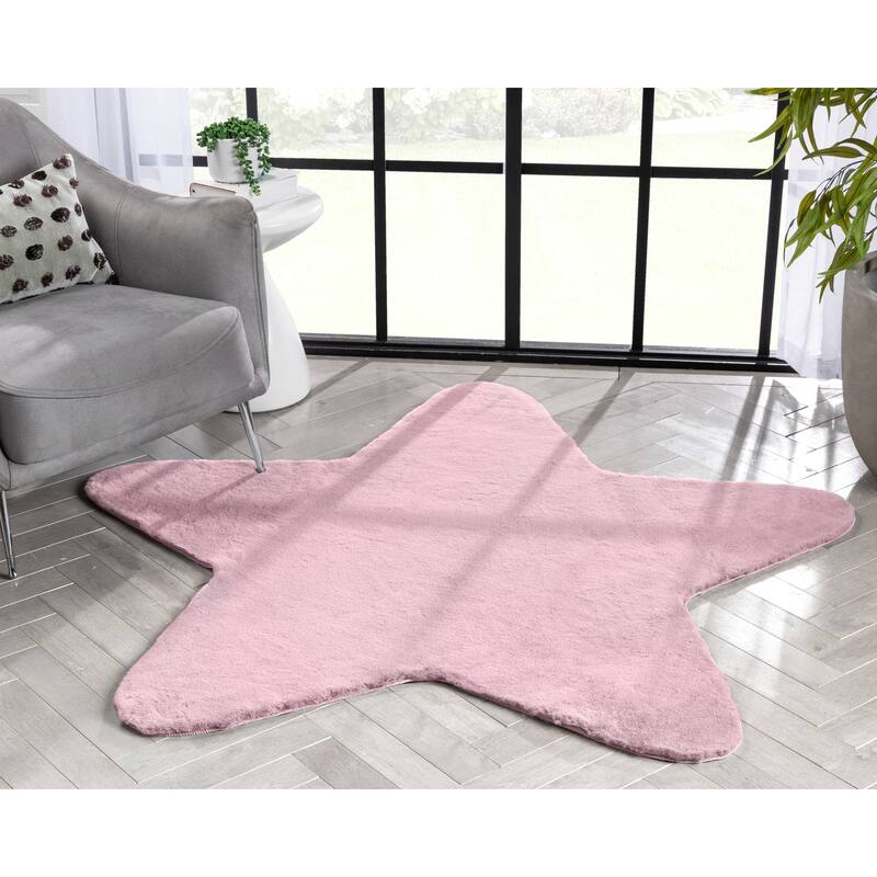 Well Woven Opal Crest Plush Glam Modern Area Rug