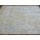 preview thumbnail 9 of 10, Hand Knotted Ivory Modern with Wool & Silk Oriental Rug (9' x 11'11") - 9' x 11'11"