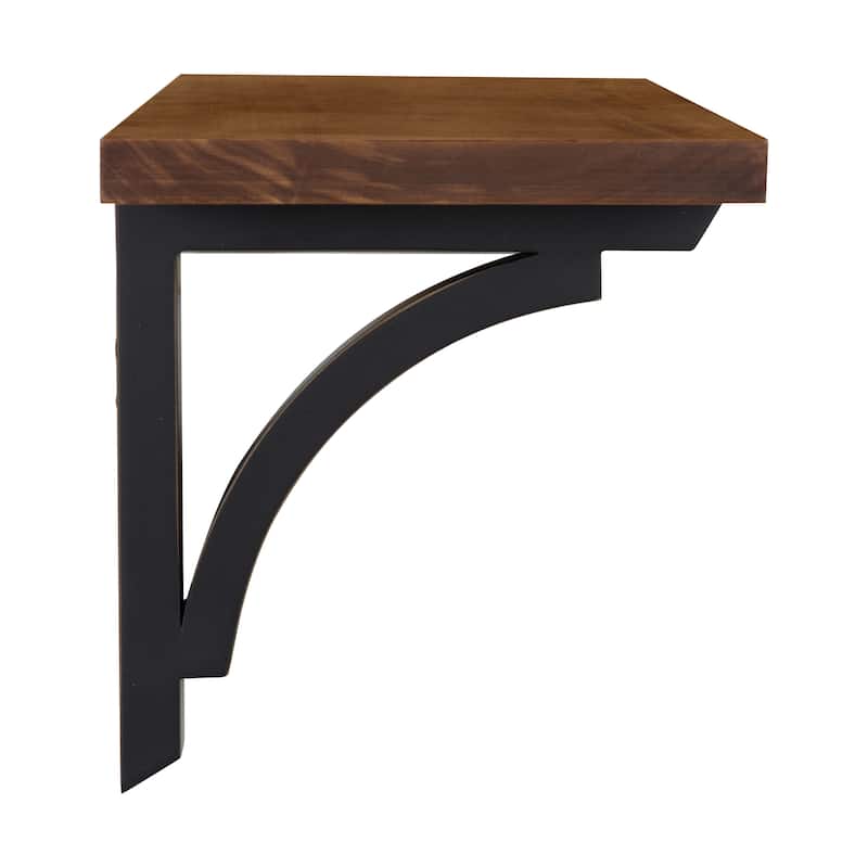 Kate and Laurel Corblynd Traditional Wood Wall Shelf