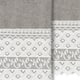 Authentic Hotel and Spa 100% Turkish Cotton Aiden 2PC White Lace Embellished Hand Towel Set