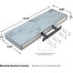 preview thumbnail 7 of 14, Floating Shelf, Hanging Wall Shelves Decoration Extra Long 24 Inch