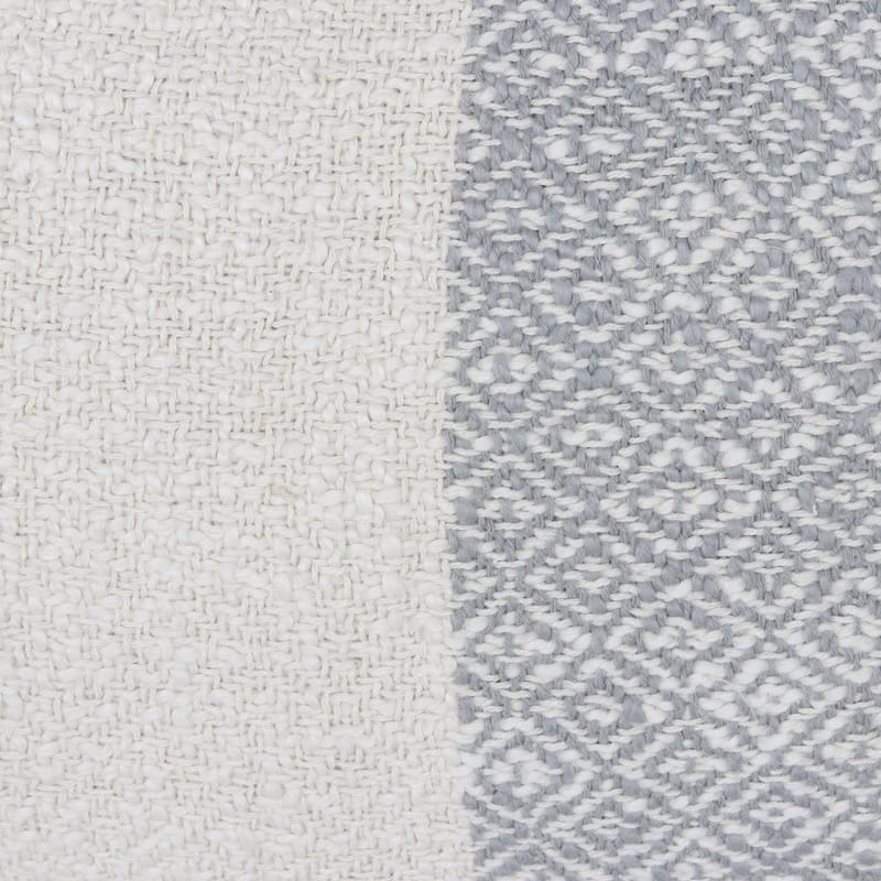 Novica Handmade Diamond Elegance In Grey Cotton Cushion Covers (Pair)