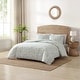 preview thumbnail 2 of 7, Tommy Bahama Pen And Ink Cotton Green Duvet Cover Set
