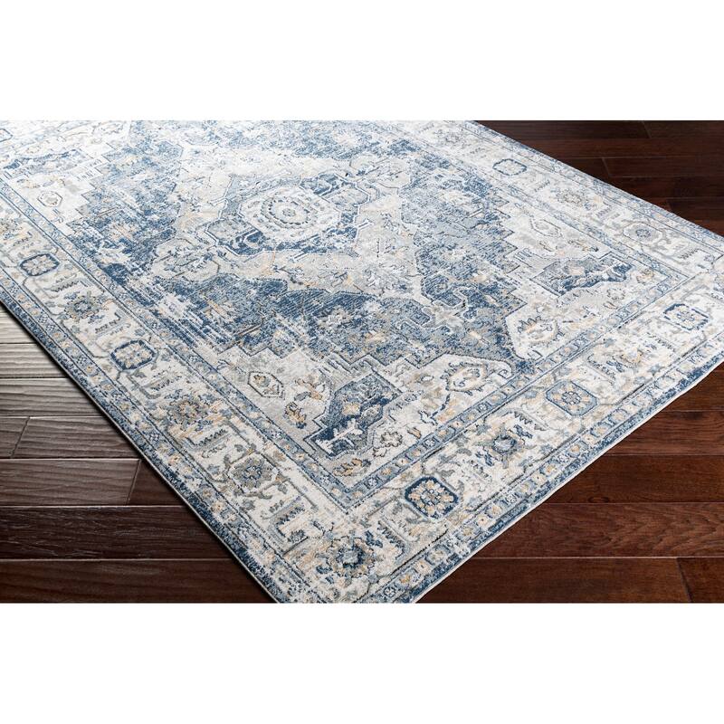 Livabliss Jolie Transitional Medallion Area Rug