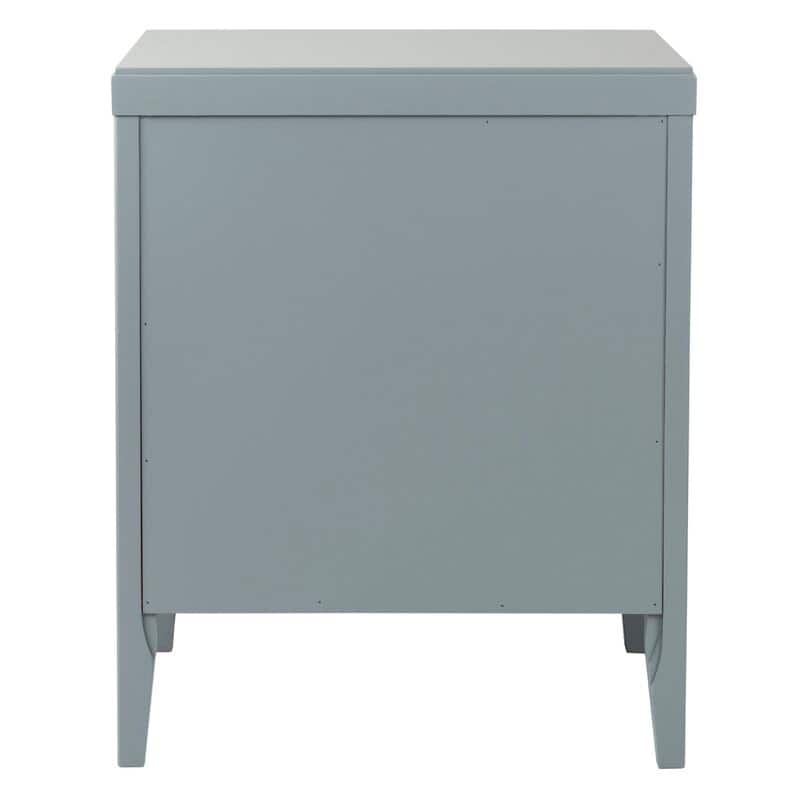 East at Main Painted Acacia Wood 3-Drawer Nightstand