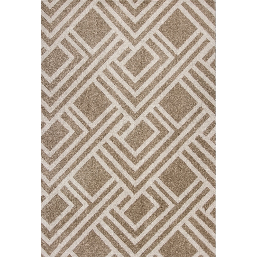 Domani Lesedi Modern Geometric Outdoor Area Rug