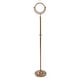 preview thumbnail 6 of 16, Allied Brass Adjustable Height Floor Standing Make-Up Mirror 8 Inch Diameter with 3X Magnification Brushed Bronze