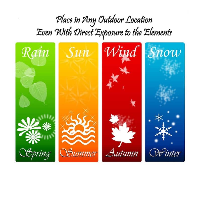 Playful Indoor/Outdoor Art - Multi-color