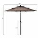preview thumbnail 36 of 56, Gymax 10ft 3 Tier Patio Market Umbrella Aluminum Sunshade Shelter