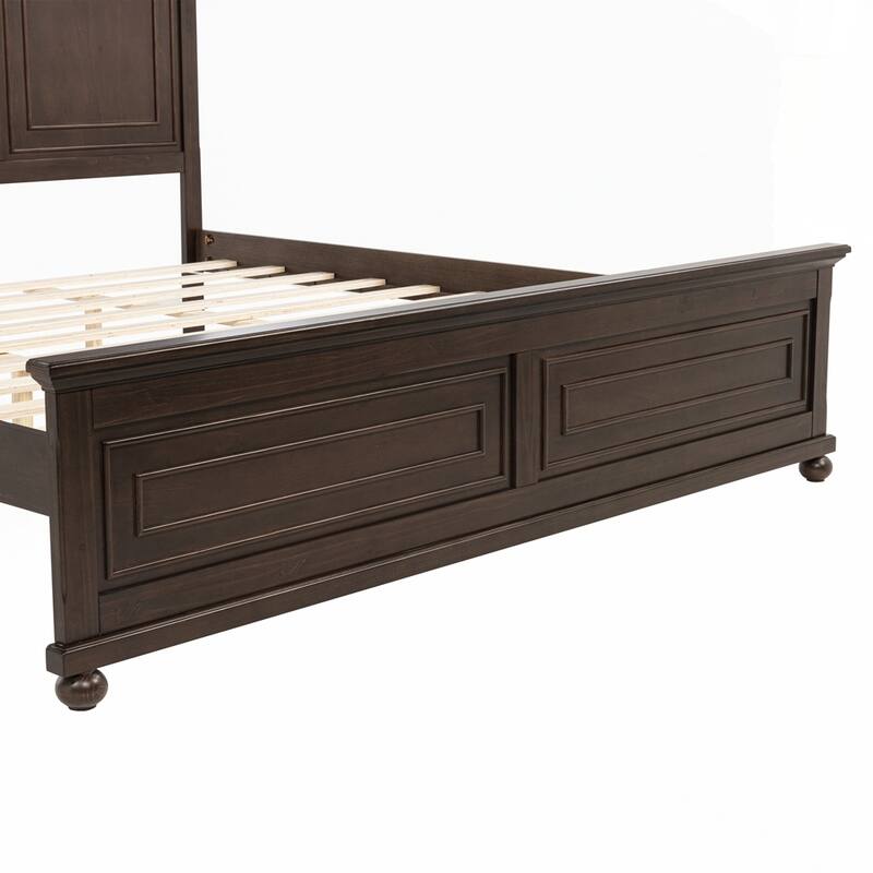 Pinewood Bed with Strengthened Bed Frame