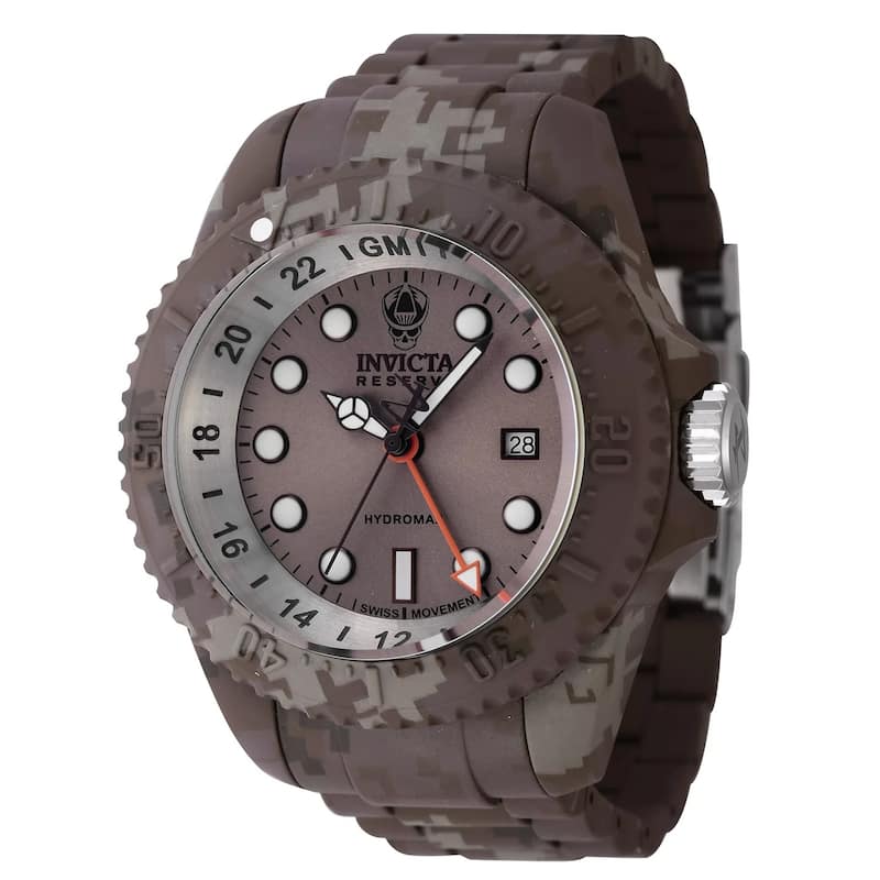 Invicta Men's 45938 Reserve Quartz 3 Hand Beige Dial Watch