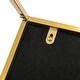 preview thumbnail 37 of 74, Upholstered Tufted Velvet Ottoman, Modern End of Bed Bench with Golden Metal Frame, Entryway Footrest Stool
