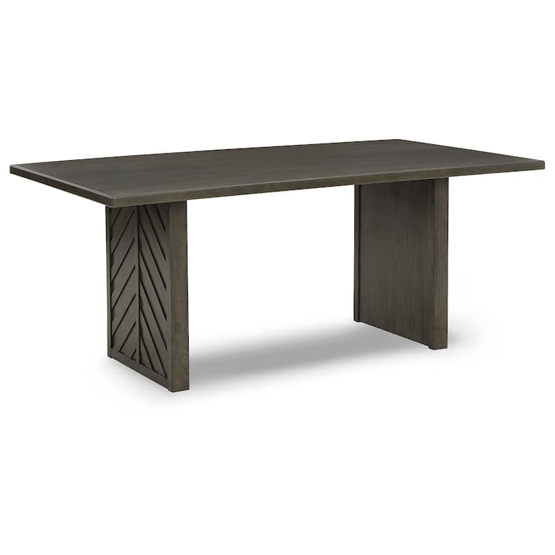 Signature Design by Ashley Arkenton Gray/Brown Dining Table and 2 Chairs and 2 Benches