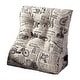preview thumbnail 28 of 70, WOWMAX Back Rest Wedge Support Pillow Daybed Pillow Old Newspaper